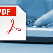 Braillezeile und PDF Icon